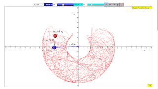 Double Pendulum Simulator اسکرین شاٹ 5