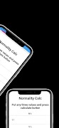 برنامه‌نما NORMALITY CALCULATOR عکس از صفحه
