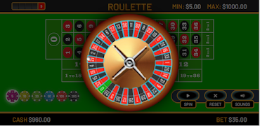 Roulette Game скриншот 2