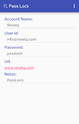 Password Manager (PassLock) স্ক্রিনশট 2