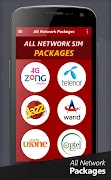 برنامه‌نما Sim Details & Network Packages عکس از صفحه