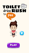 Toilet Rush: Draw To Pee تصوير الشاشة 1