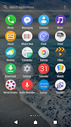 2 Schermata Cool Waves Theme For Xperia