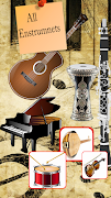 Instruments de musique Affiche