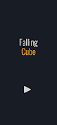 Falling Cube Cartaz