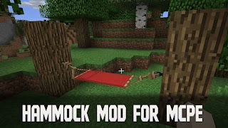 Hammock Rest Mod Minecraft Poster