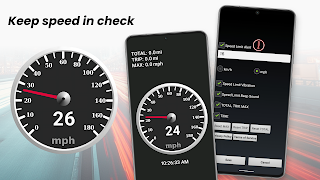 1 Schermata GPS Speedometer: Mph Tracker