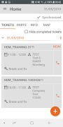 برنامه‌نما FieldService App عکس از صفحه