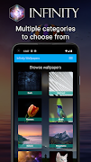 Infinity Wallpapers screenshot 2