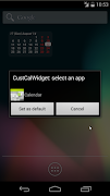 Calendar Widget screenshot 1