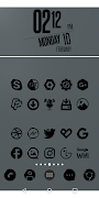 Black-PD Icon Pack スクリーンショット 4