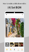 برنامه‌نما Slideshow Maker - Create Video عکس از صفحه