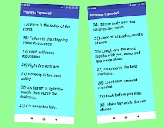 Proverbs With Meaning captura de pantalla 1