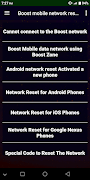 Boost mobile network reset code guide スクリーンショット 2