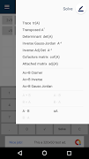 Linearibus - Matrix calculator screenshot 3