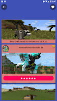 Zoo Craft Mod for Minecraft pe تصوير الشاشة 1