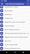 Learn Electrical Engineering Ekran Görüntüsü 1