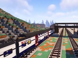 Train Mod in mcpe screenshot 1