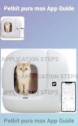 برنامه‌نما Petkit pura max App Guide عکس از صفحه