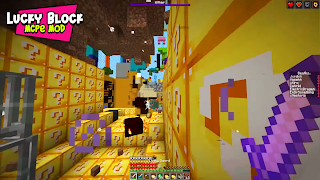 Lucky Block Minecraft Mod Map captura de pantalla 2