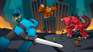 MechaStick Fighter ภาพหน้าจอ 1