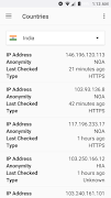Proxy List: HTTPS & SOCKS スクリーンショット 1