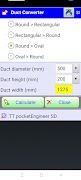 Ductulator - HVAC duct sizing screenshot 2