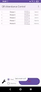 QR Attendance Control captura de pantalla 5