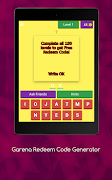 Garena Redeem Code Generator screenshot 5