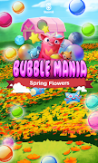 Bubble Mania Spring Flowers โปสเตอร์