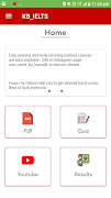 برنامه‌نما KB IELTS عکس از صفحه