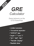 GRE Math Calculator 2025 capture d'écran 5
