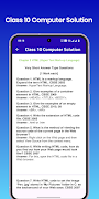 Class 10 Computer Solution 스크린샷 4