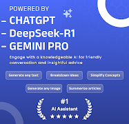 AI DeepThink - Chat Assistant Cartaz