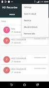 HD Call Recorder स्क्रीनशॉट 4