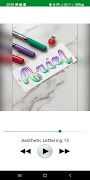 Aesthetic Lettering Tutorial screenshot 2
