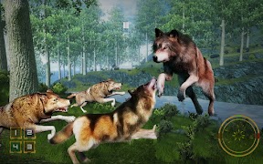 2 Schermata Wild Wolf Fighting Simulator