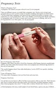 Pregnancy Tests Tutorial poster