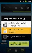 Lock Screen App (ロック画面) - 寄付 スクリーンショット 1