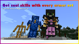 armor mod для mcpe imagem de tela 6