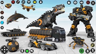 Dolphin Robot Transform Wars captura de pantalla 3