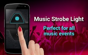 برنامه‌نما Music Strobe Light عکس از صفحه