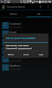 Password Memo স্ক্রিনশট 3