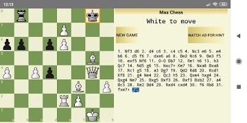 برنامه‌نما Max Chess عکس از صفحه