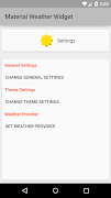 Material Weather Widget Screenshot 7