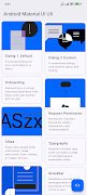 Android Material UI/UX स्क्रीनशॉट 1