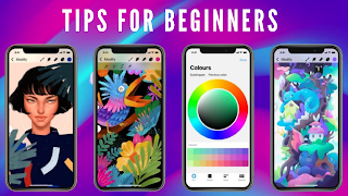 Procreate pocket artbook guide постер