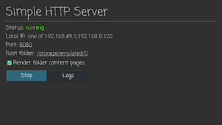 Simple HTTP Server ảnh chụp màn hình 5