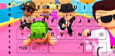Keyboard Themes Stumble Guys syot layar 3