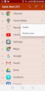 برنامه‌نما Quick Start عکس از صفحه